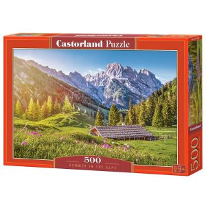 Puzzle Castorland 500el Lato w Alpach